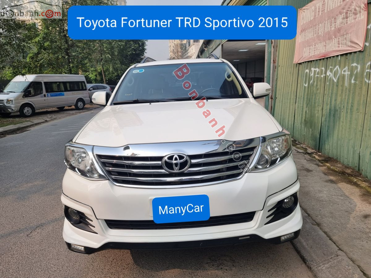 Bán ô tô Toyota Fortuner TRD Sportivo 4x2 AT - 2015 - xe cũ