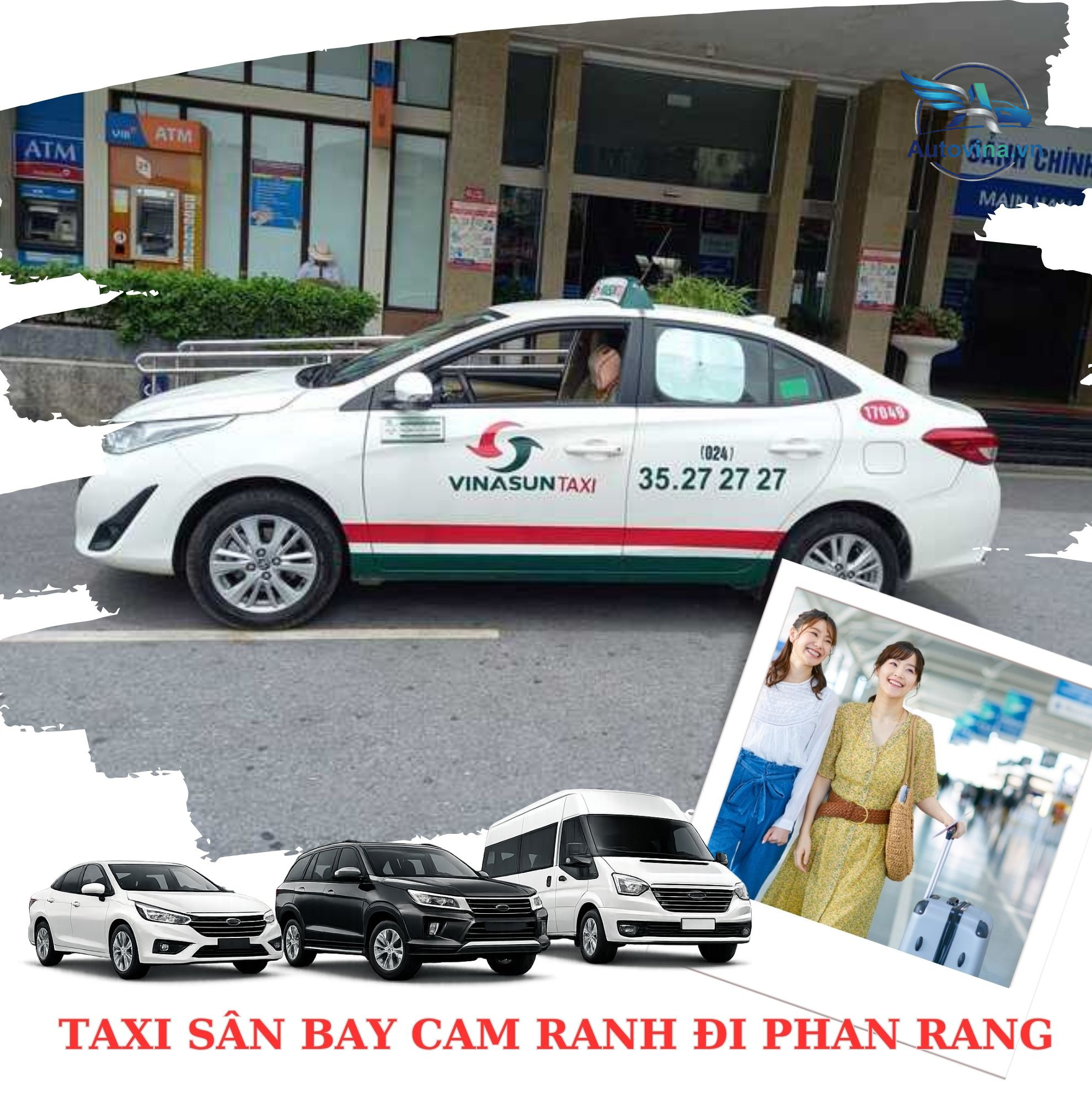 Taxi sân bay Cam Ranh đi Phan Rang đón tại sảnh ga đến