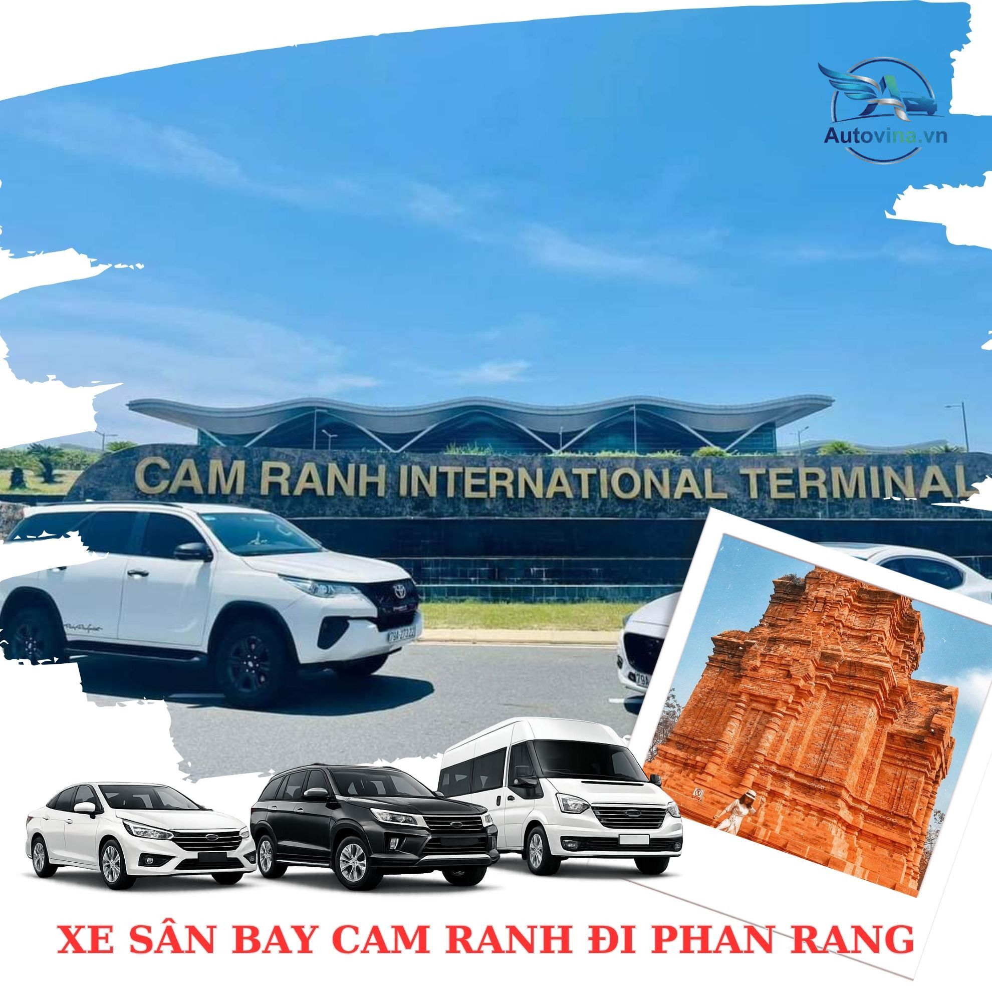 Dich vụ xe sân bay Cam Ranh đi Phan Rang giá rẻ đưa đón tận nơi