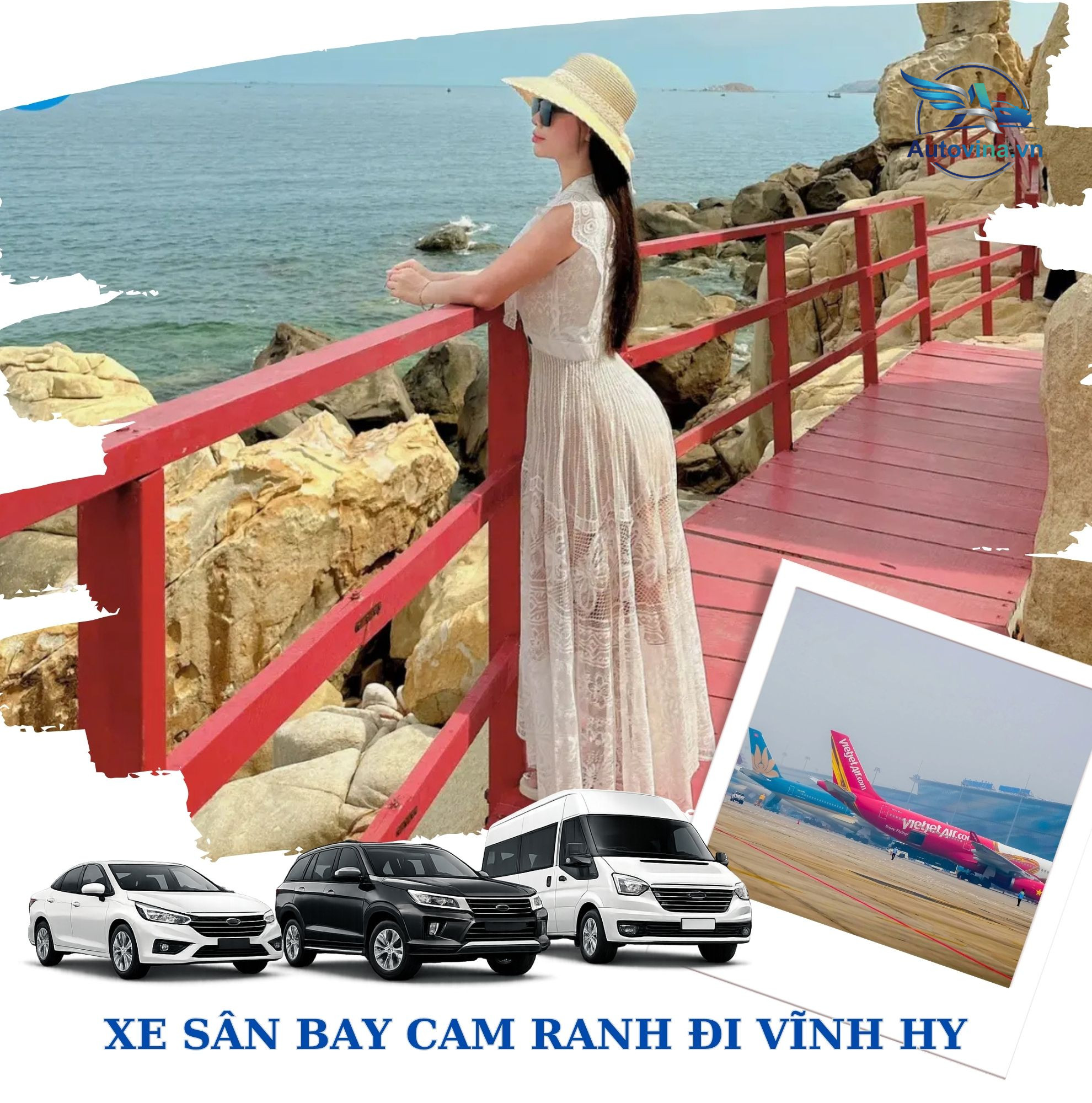 dịch vụ taxi sân bay Cam Ranh đi Vĩnh Hy trọn gói