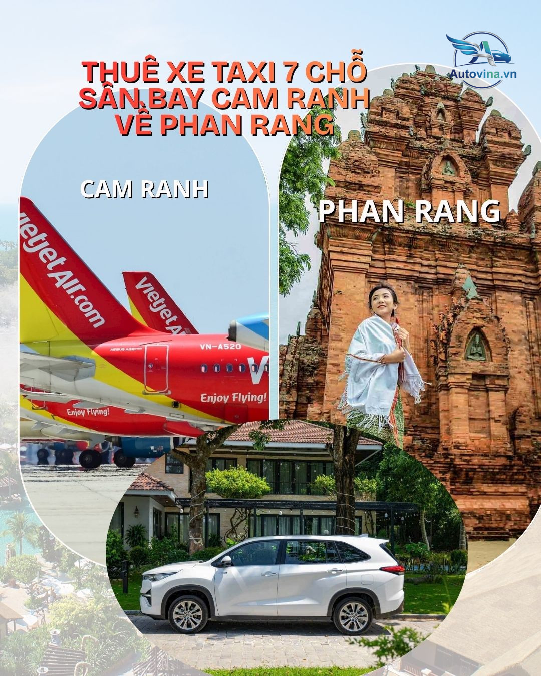 dịch vụ taxi 7 chỗ sân bay Cam Ranh đi Phan Rang autovina.vn dịch vụ taxi 7 chỗ sân bay Cam Ranh đi Phan Rang autovina.vn
