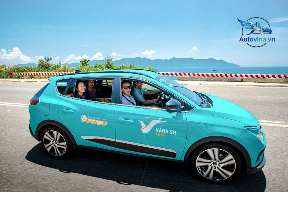Taxi điện Xanh SM Cam Ranh - Nha Trang