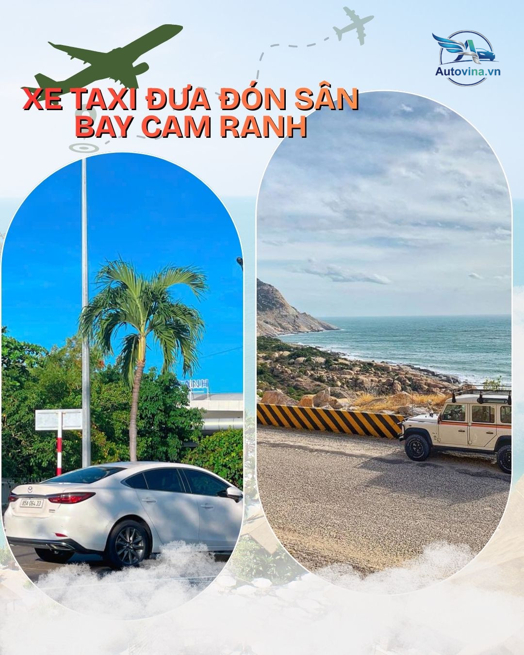 dịch vụ xe hợp đồng sân bay Cam Ranh về Mũi Dinh