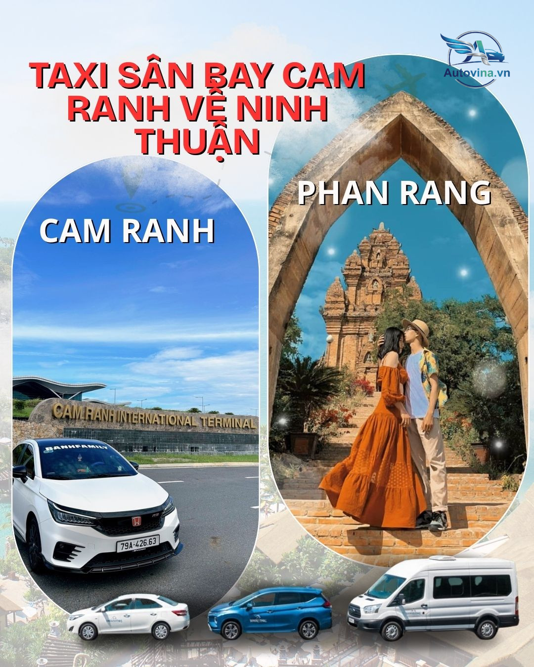 taxi sân bay Cam Ranh Phan Rang autovina.vn taxi sân bay Cam Ranh Phan Rang autovina.vn