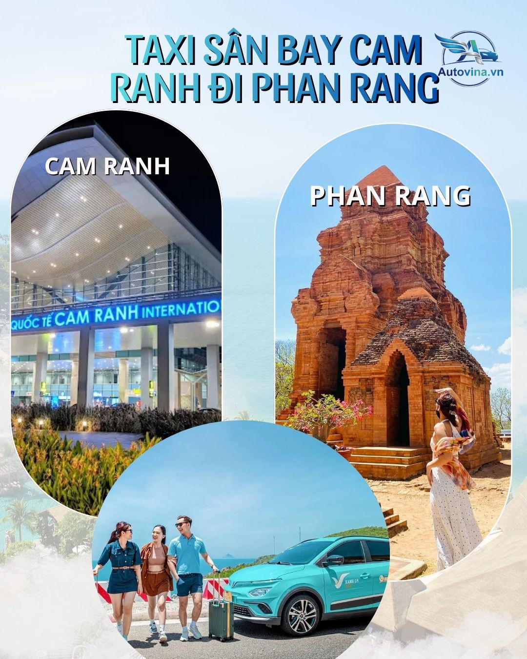 dịch vụ taxi sân bay Cam Ranh đi Phan Rang của Xanh SM dịch vụ taxi sân bay Cam Ranh đi Phan Rang của Xanh SM
