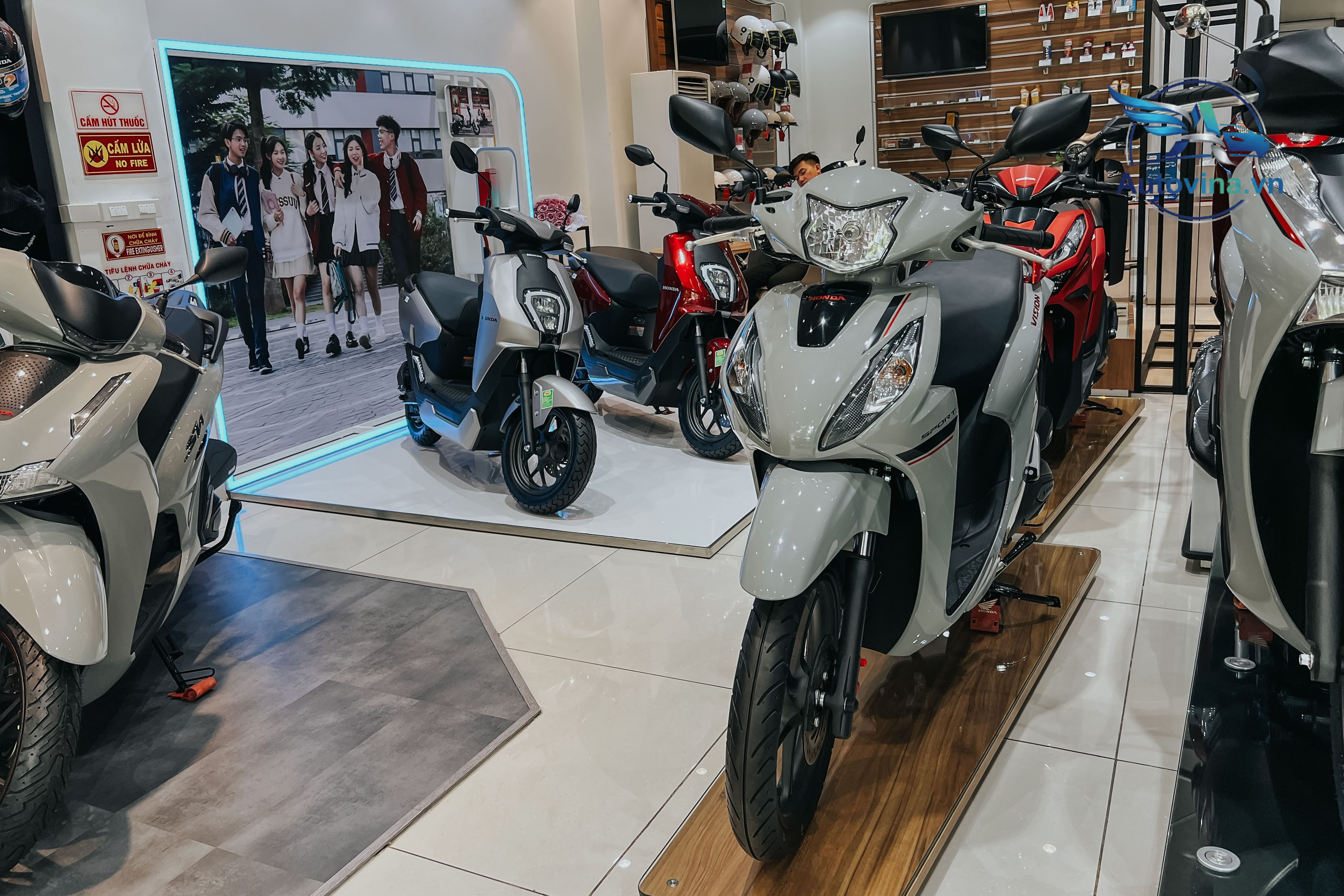 giá xe máy Honda Vision Phan Rang mỗi tháng luôn biến động