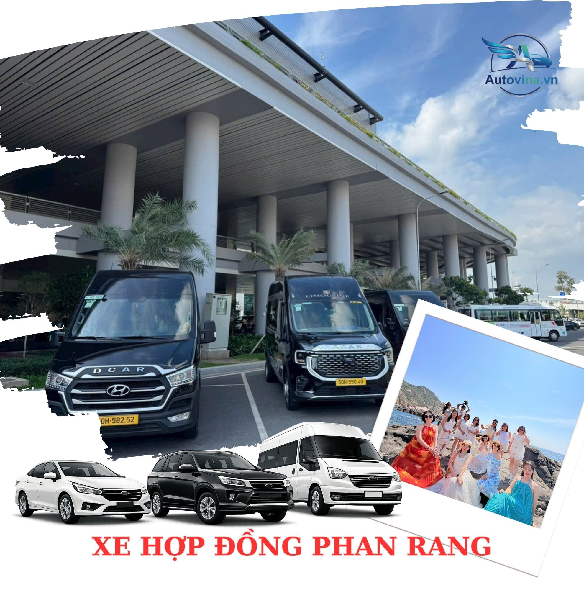 Xe hợp đồng Phan Rang đưa đón sân bay quốc tế Cam Ranh nhanh chóng.