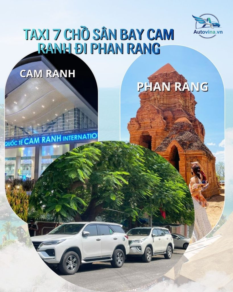 dịch vụ taxi 7 chỗ sân bay Cam Ranh đi Phan Rang